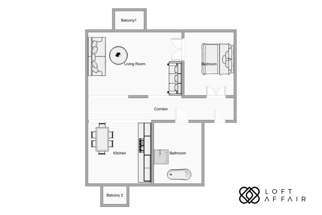 Dream Apartment - Loftaffair Kraków Exteriör bild